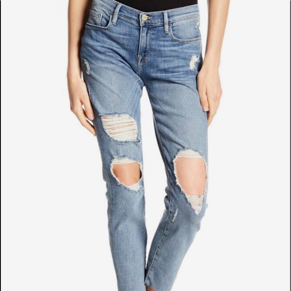 Frame Jeans Ripped look